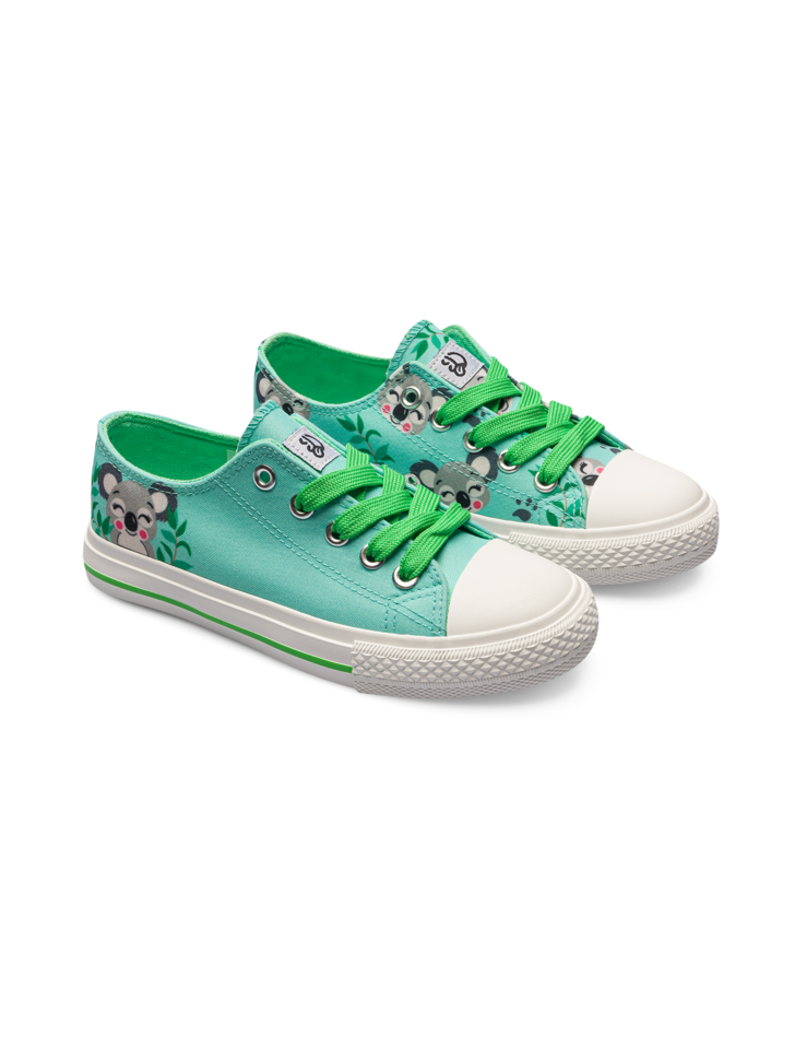 Chaussures en toile enfants Koala heureux
