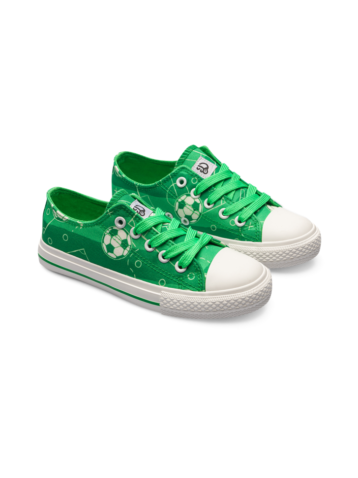 Chaussures en toile enfants Terrain de football
