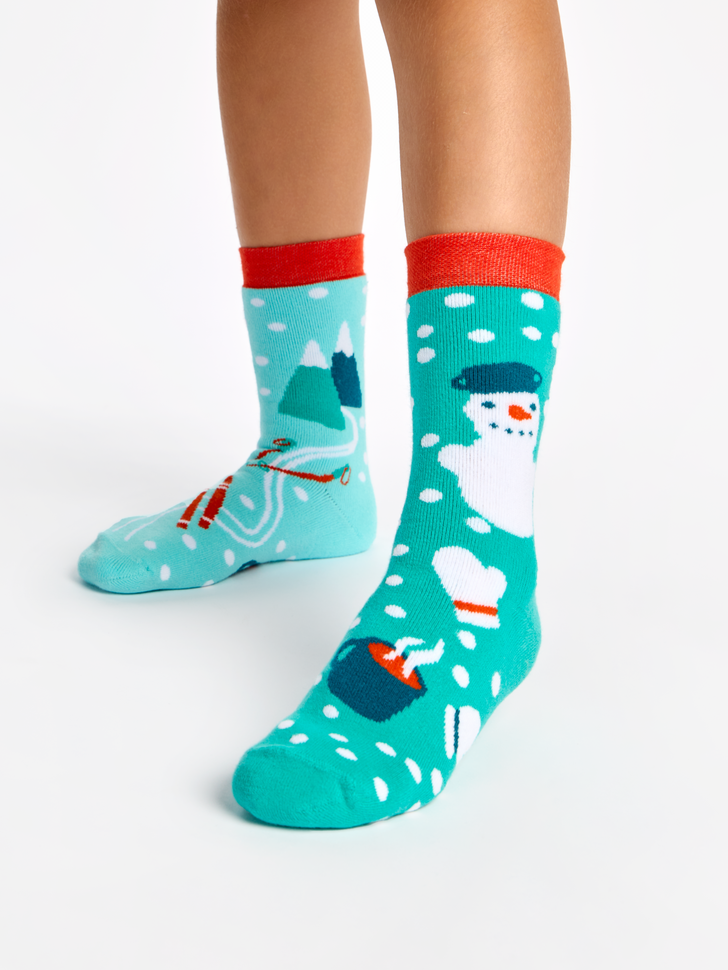 Chaussettes chaudes pour Enfants Aventure hivernale