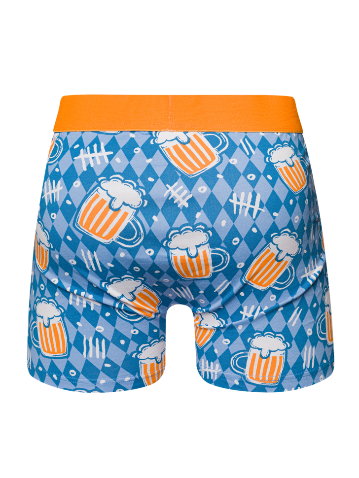 Boxer Hommes Comptage de bière