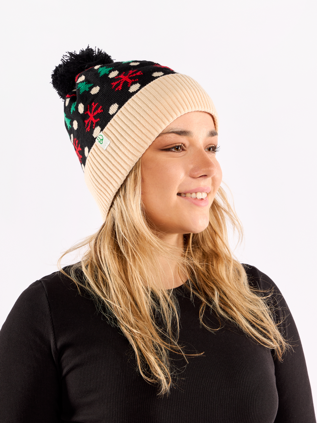 Bonnet tricoté Ornement forestier