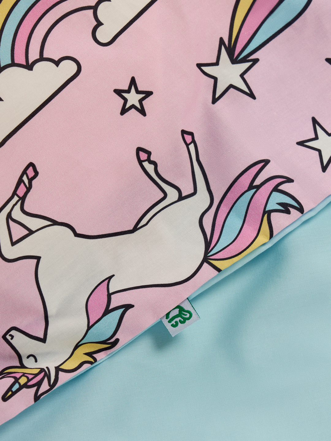 Ensemble de literie Licorne Arc-en-ciel
