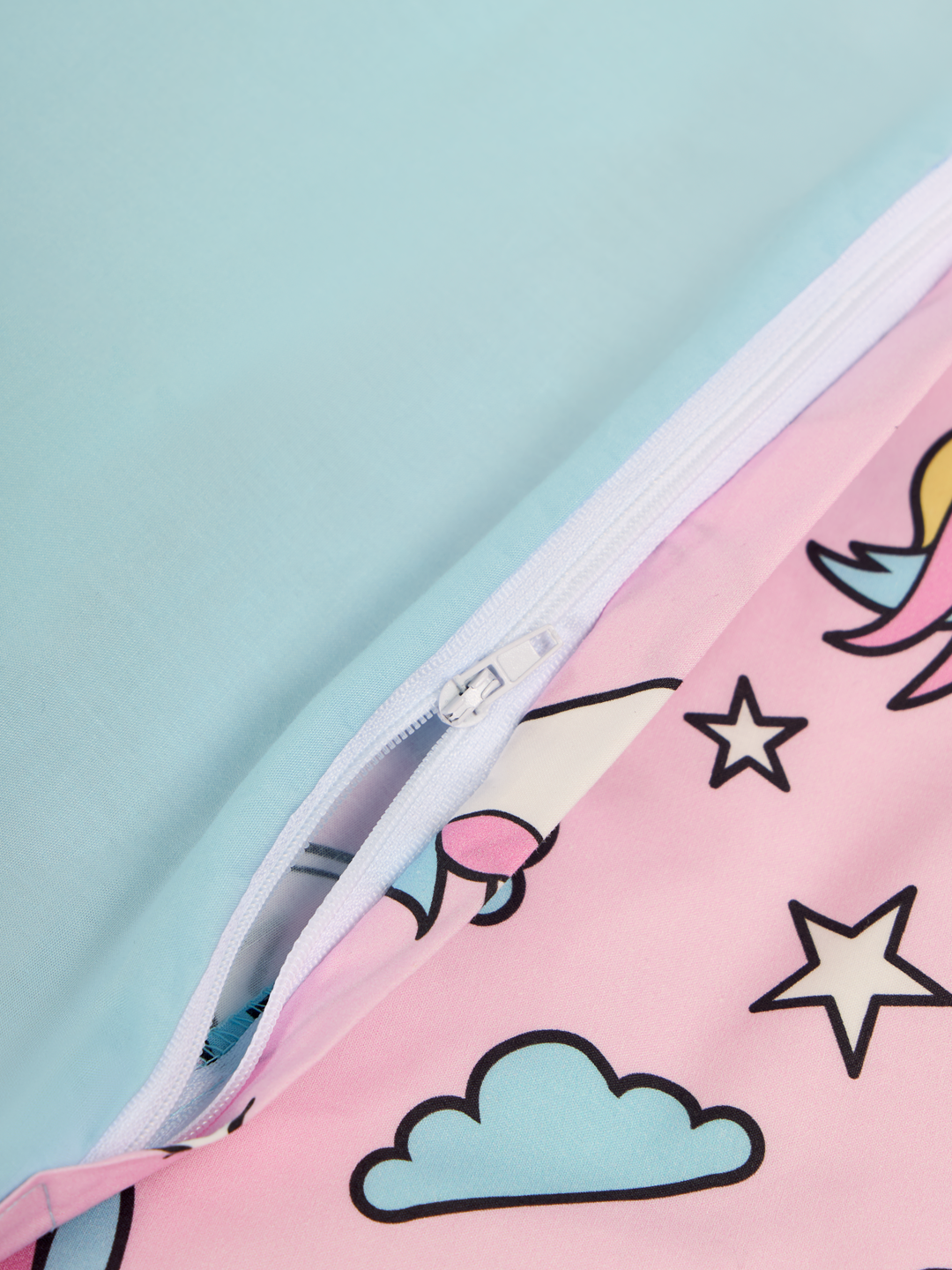 Ensemble de literie Licorne Arc-en-ciel