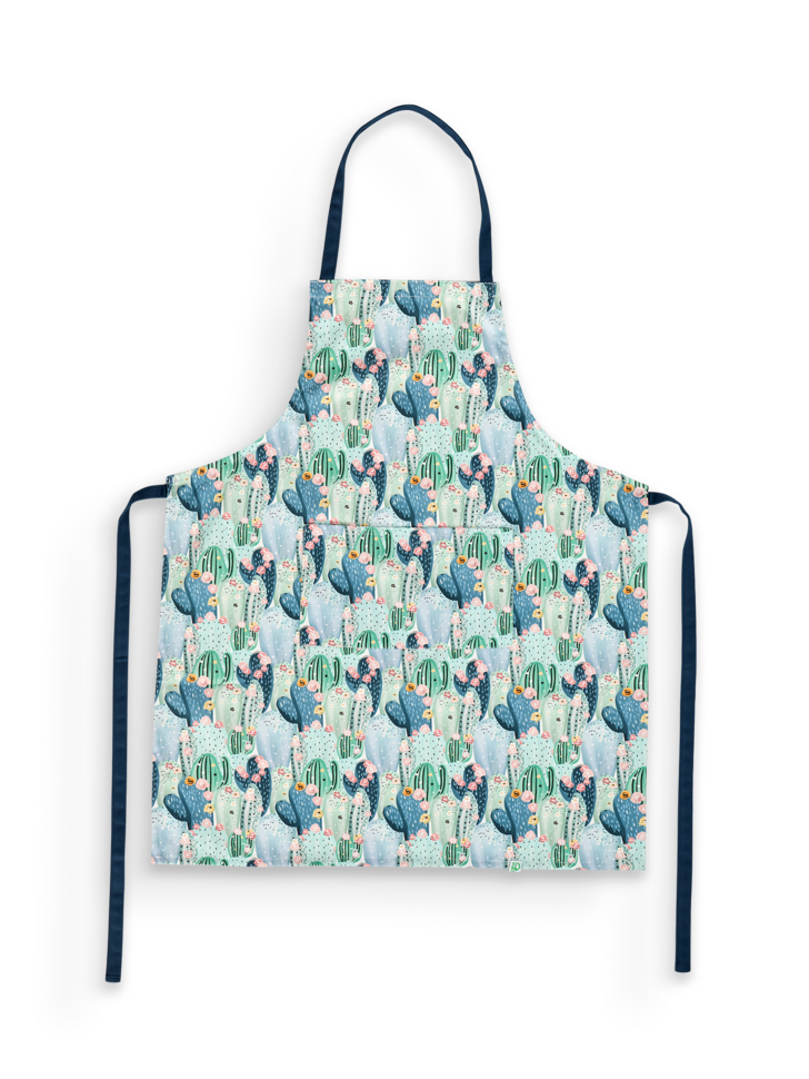 Tablier de cuisine Cactus en fleurs