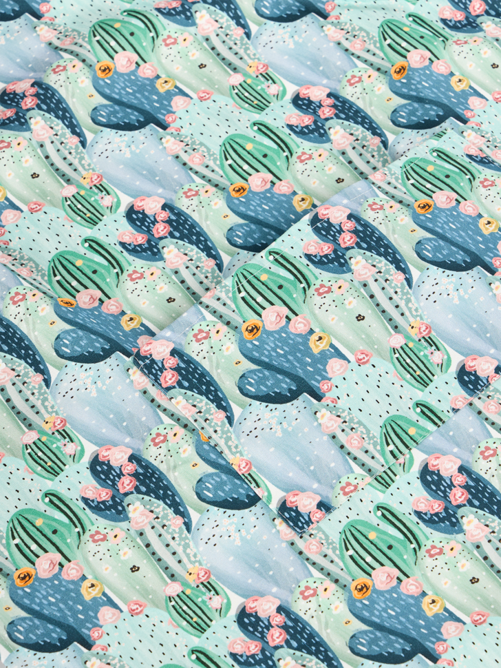 Tablier de cuisine Cactus en fleurs