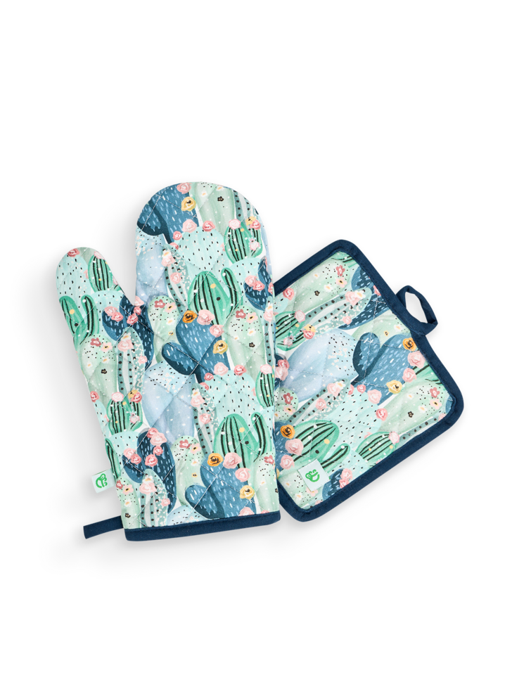 Set de cuisine Cactus en fleurs
