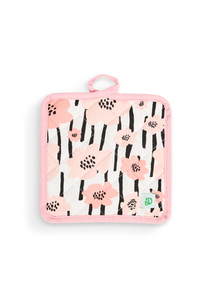 Set de cuisine Fleurs roses