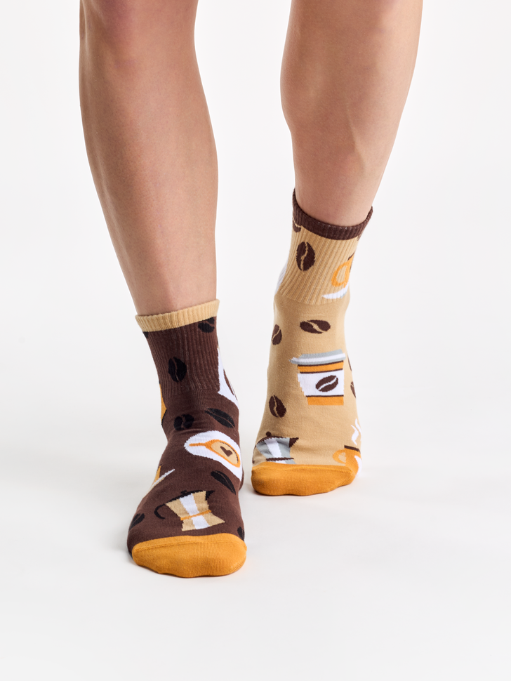Chaussettes courtes Café matinal