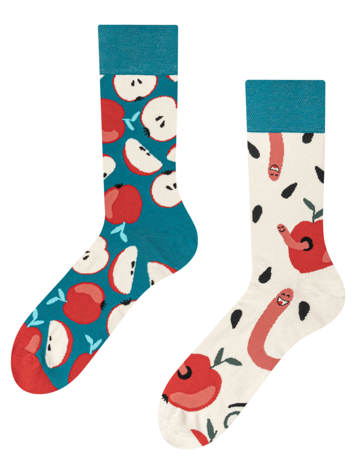 Chaussettes Pomme rouge