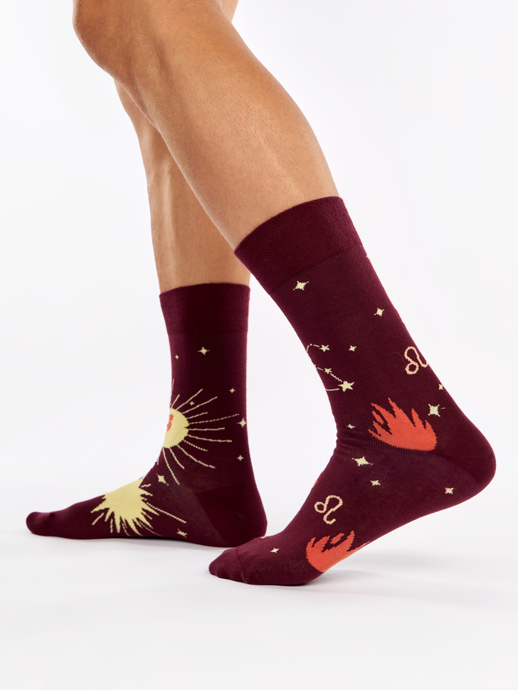 Chaussettes Zodiaque Lion