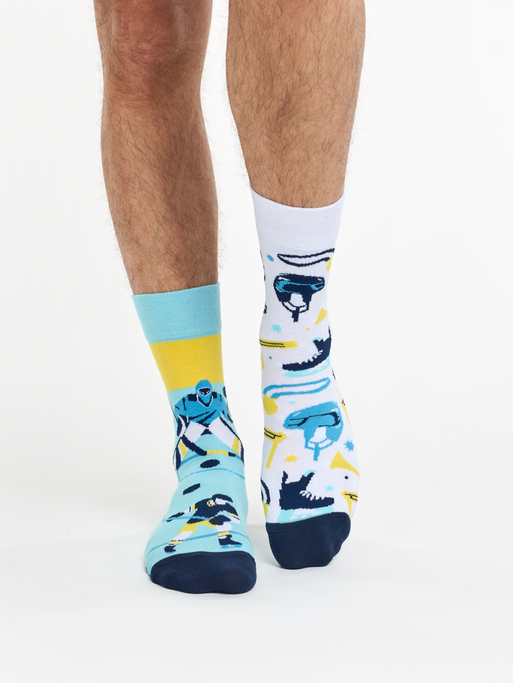 Chaussettes Match de hockey sur glace