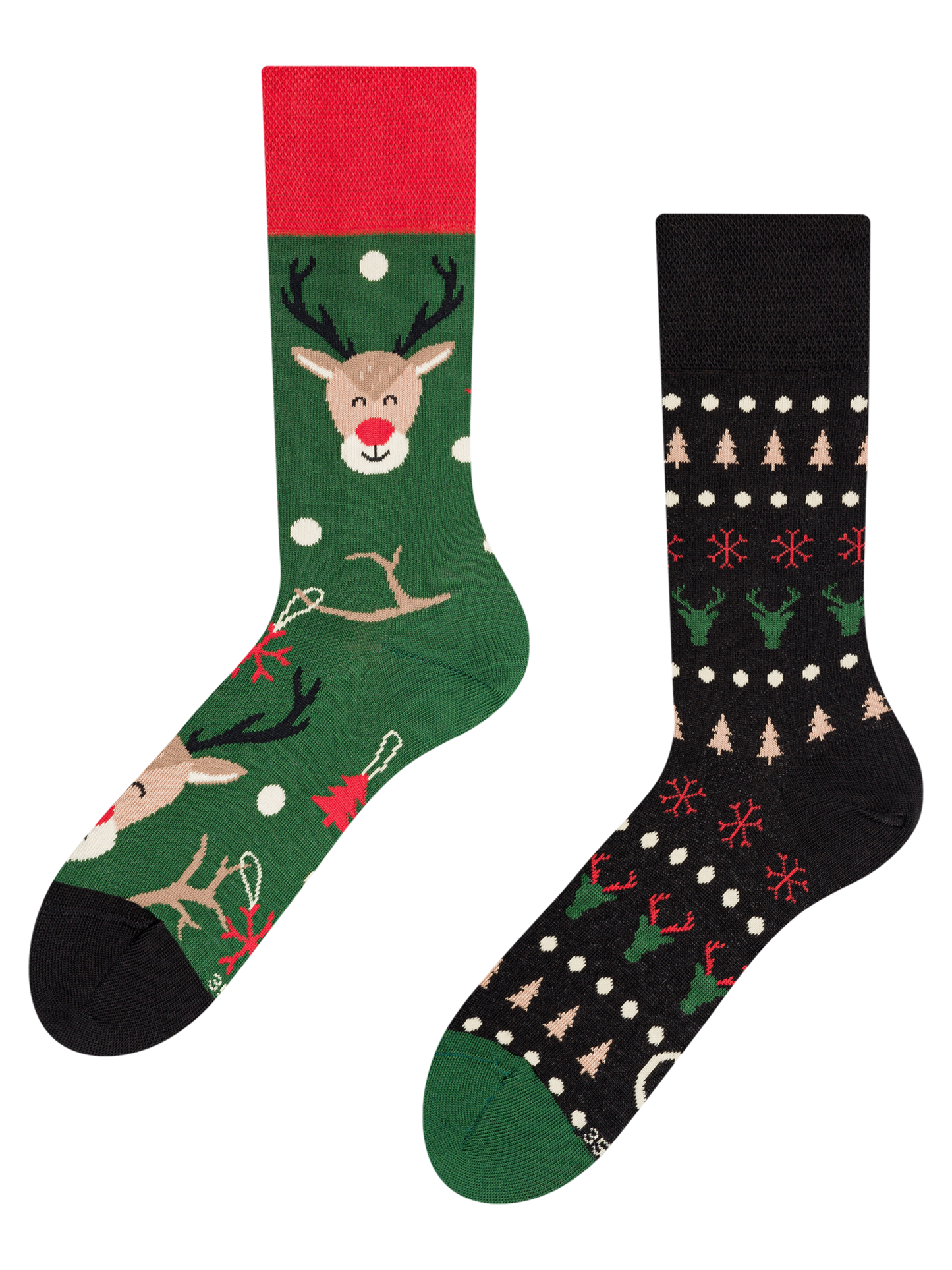Chaussettes Rennes de Noël