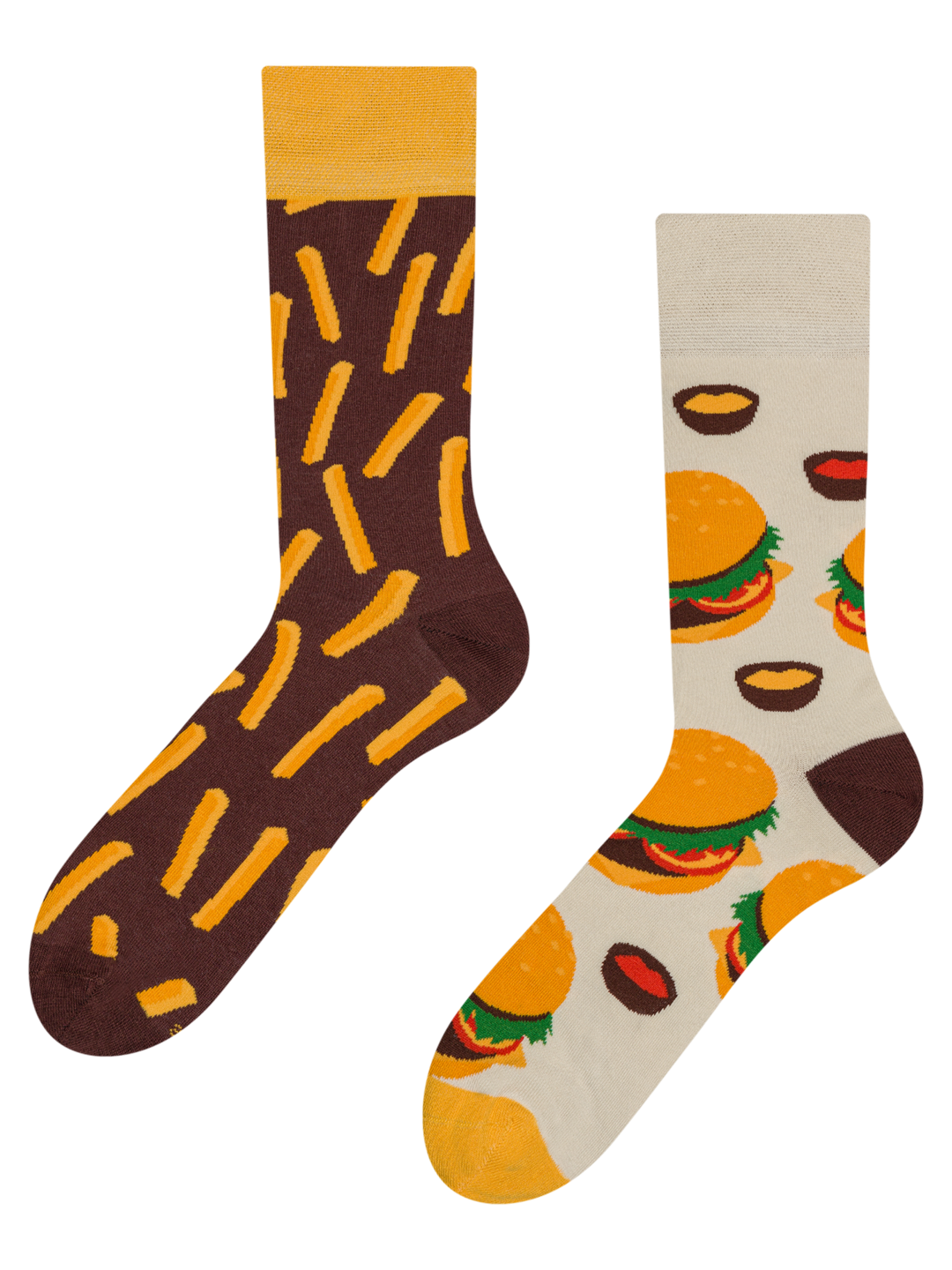 Chaussettes Burger et Frites