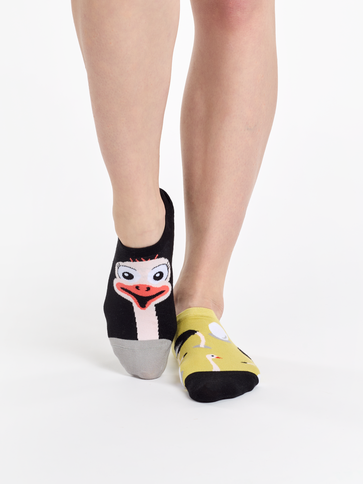 Socquettes pour baskets Autruche