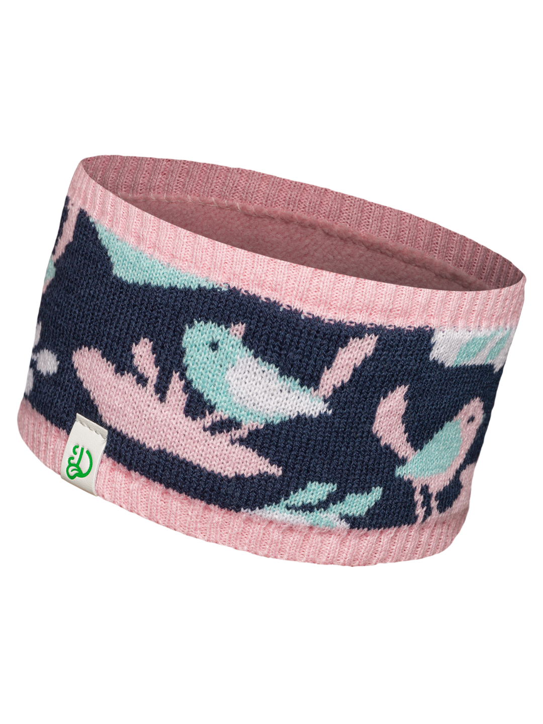 Bandeau tricoté Oiseaux d’hiver