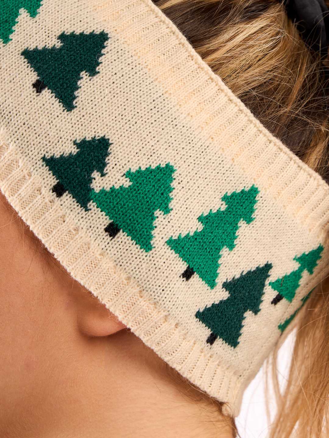 Bandeau tricoté Arbres forestiers
