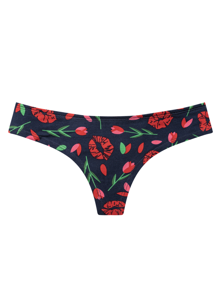 Culotte brésilienne Lèvres de tulipe