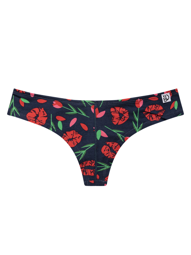 Culotte brésilienne Lèvres de tulipe