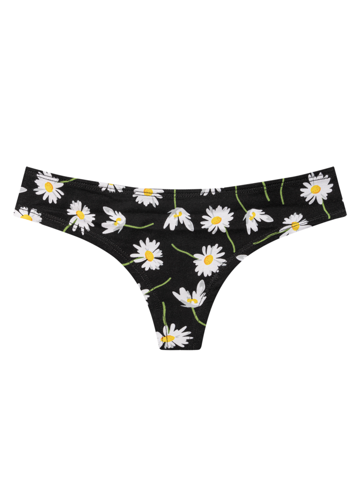Culotte brésilienne Marguerites durant la nuit