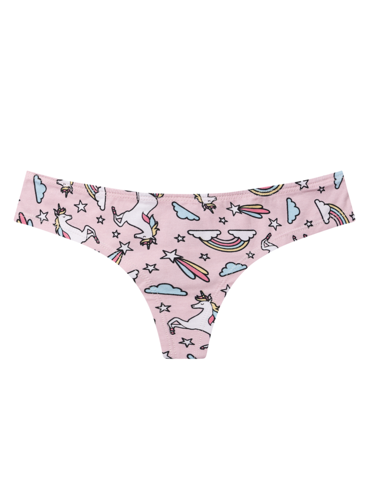Culotte brésilienne Licorne arc-en-ciel