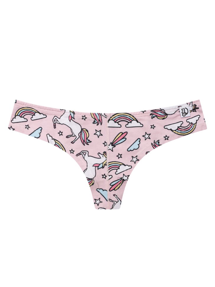 Culotte brésilienne Licorne arc-en-ciel