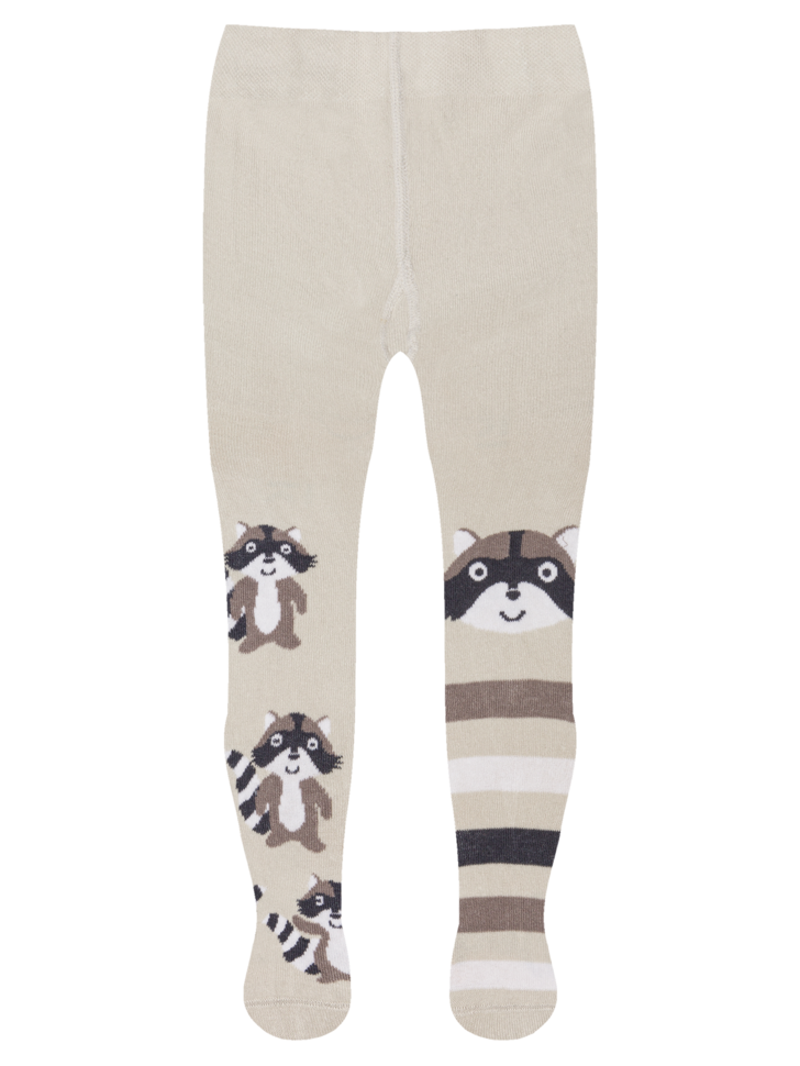 Collants Enfants Raton laveur heureux