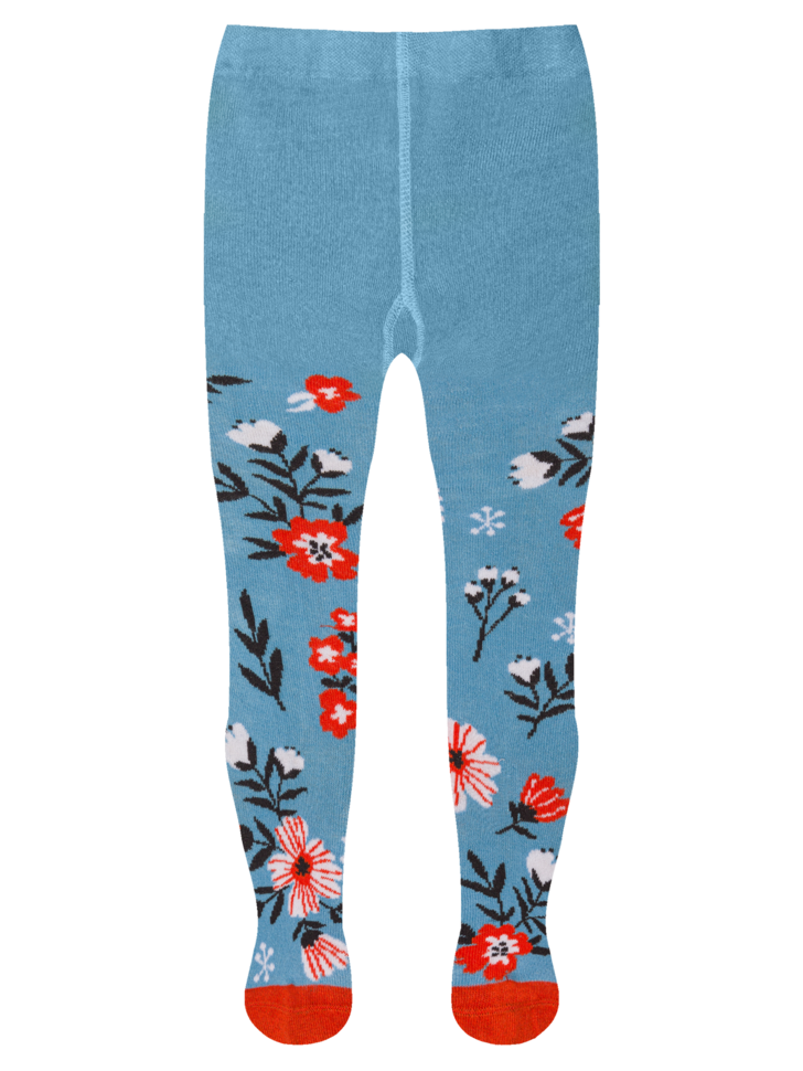 Collants Enfants Fleurs mignonnes
