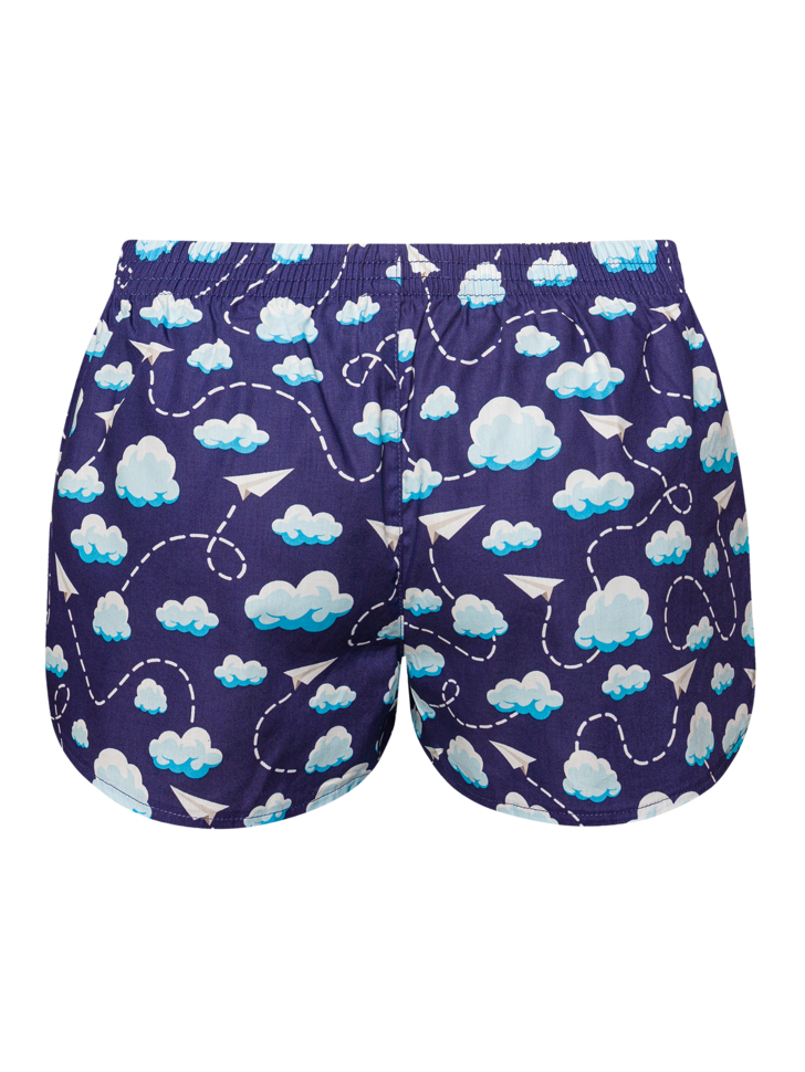 Caleçons Femme Avions en papier et nuages