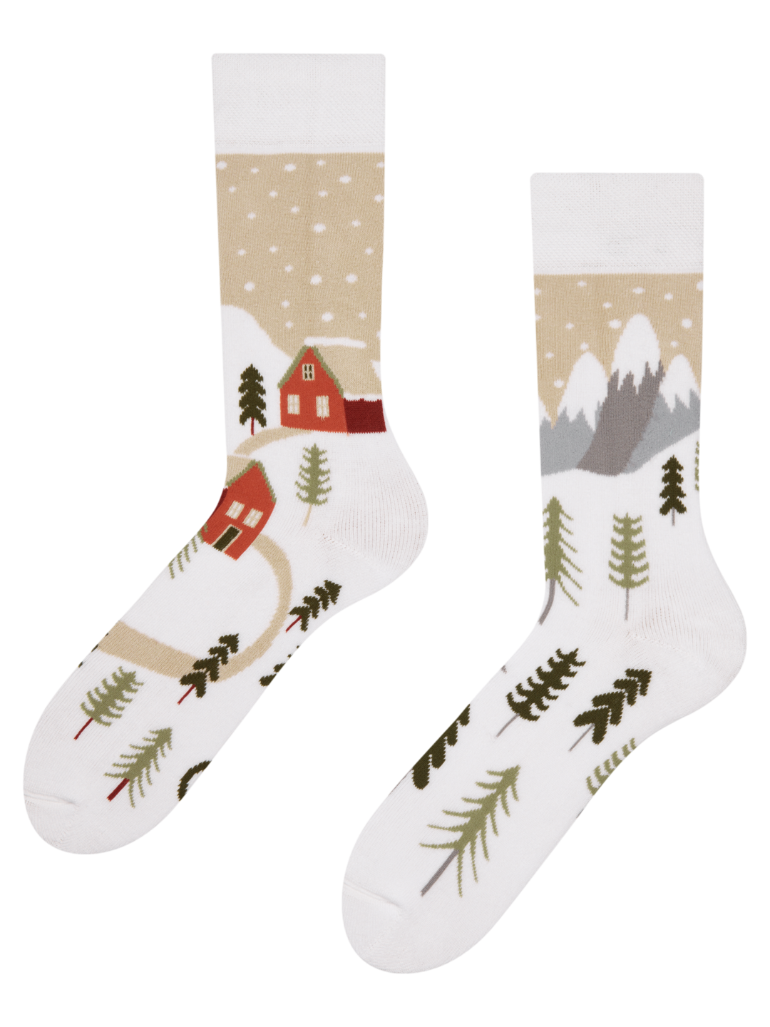 Chaussettes chaudes Pays de la neige