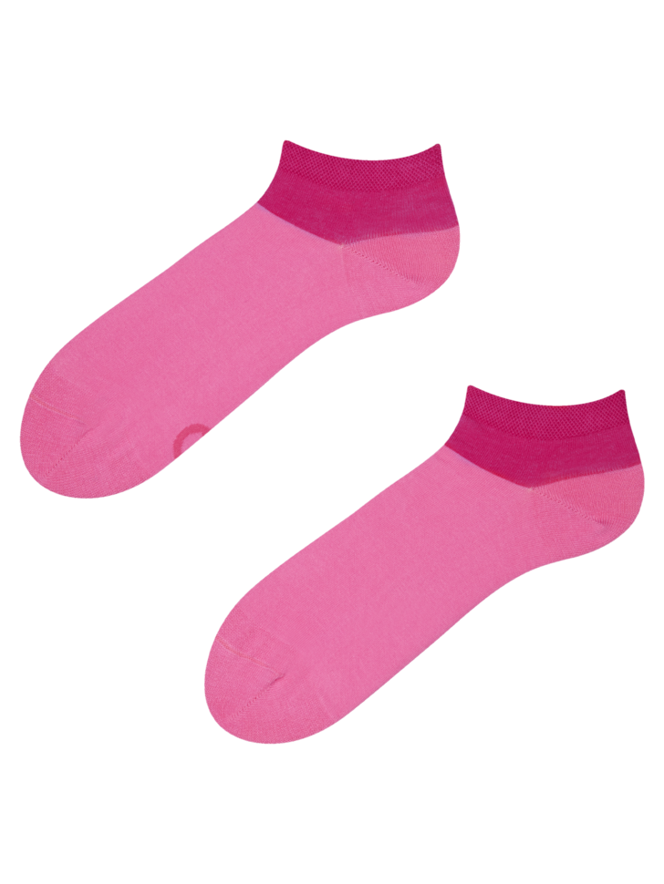 Socquettes rose framboise Symphonie