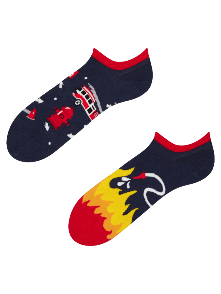 Socquettes pour baskets Sapeur-pompier