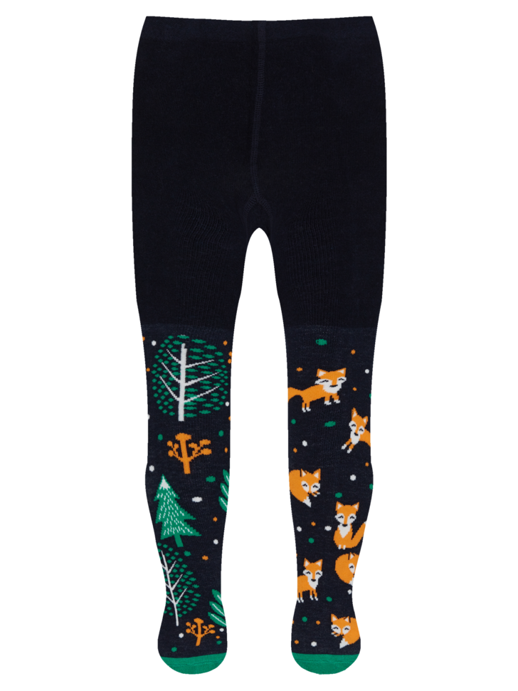 Collants Enfants Renard roux