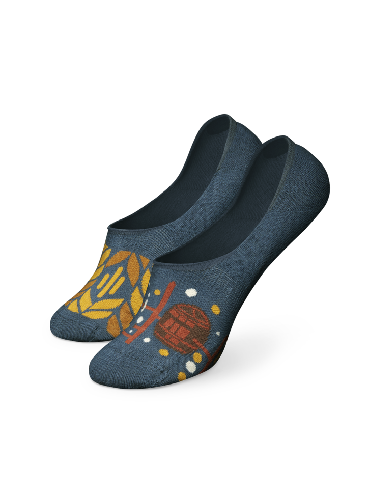 Chaussettes invisibles Le temps d’une bière