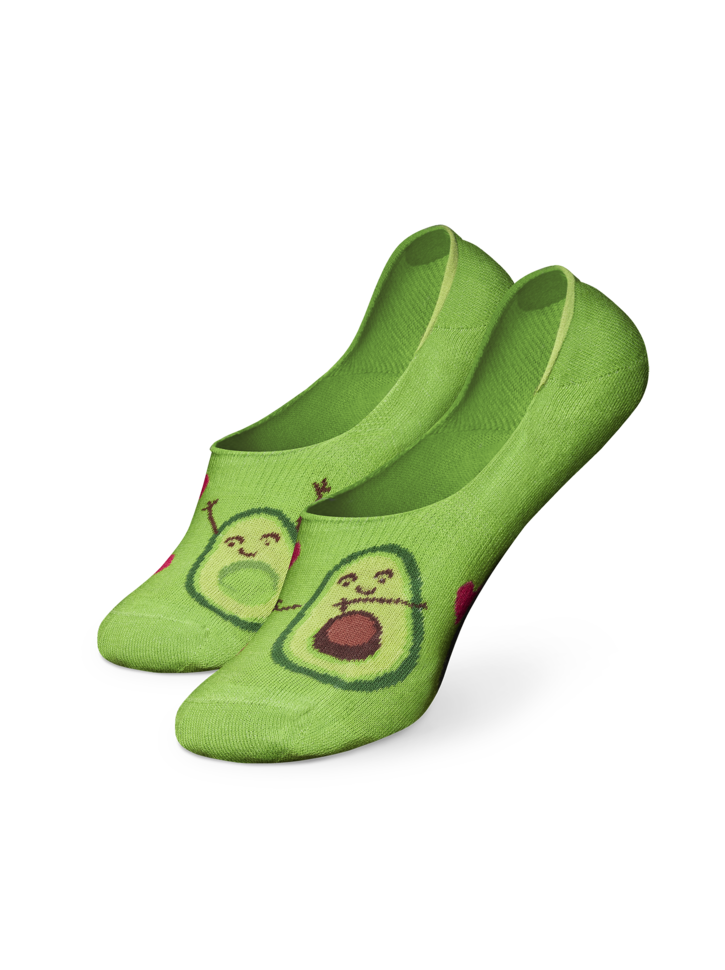 Chaussettes invisibles Amour des avocats