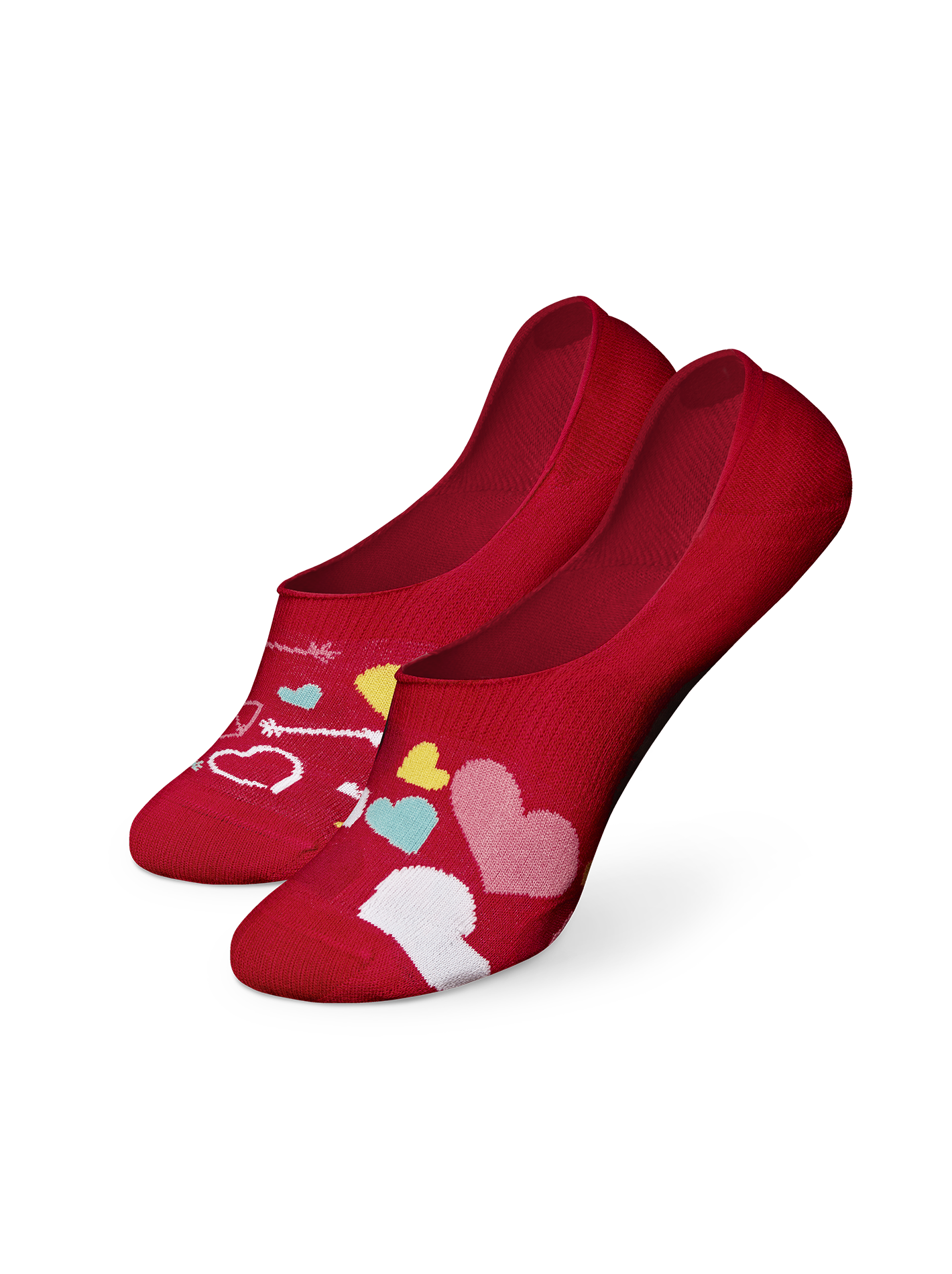 Chaussettes invisibles Cœurs