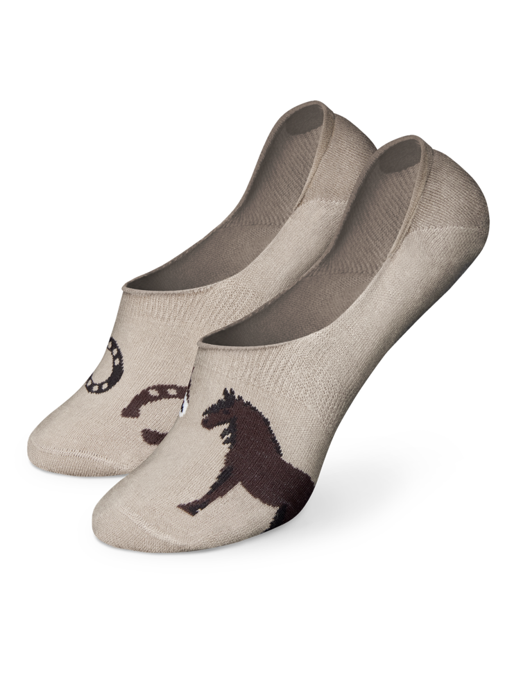 Chaussettes invisibles Chevaux