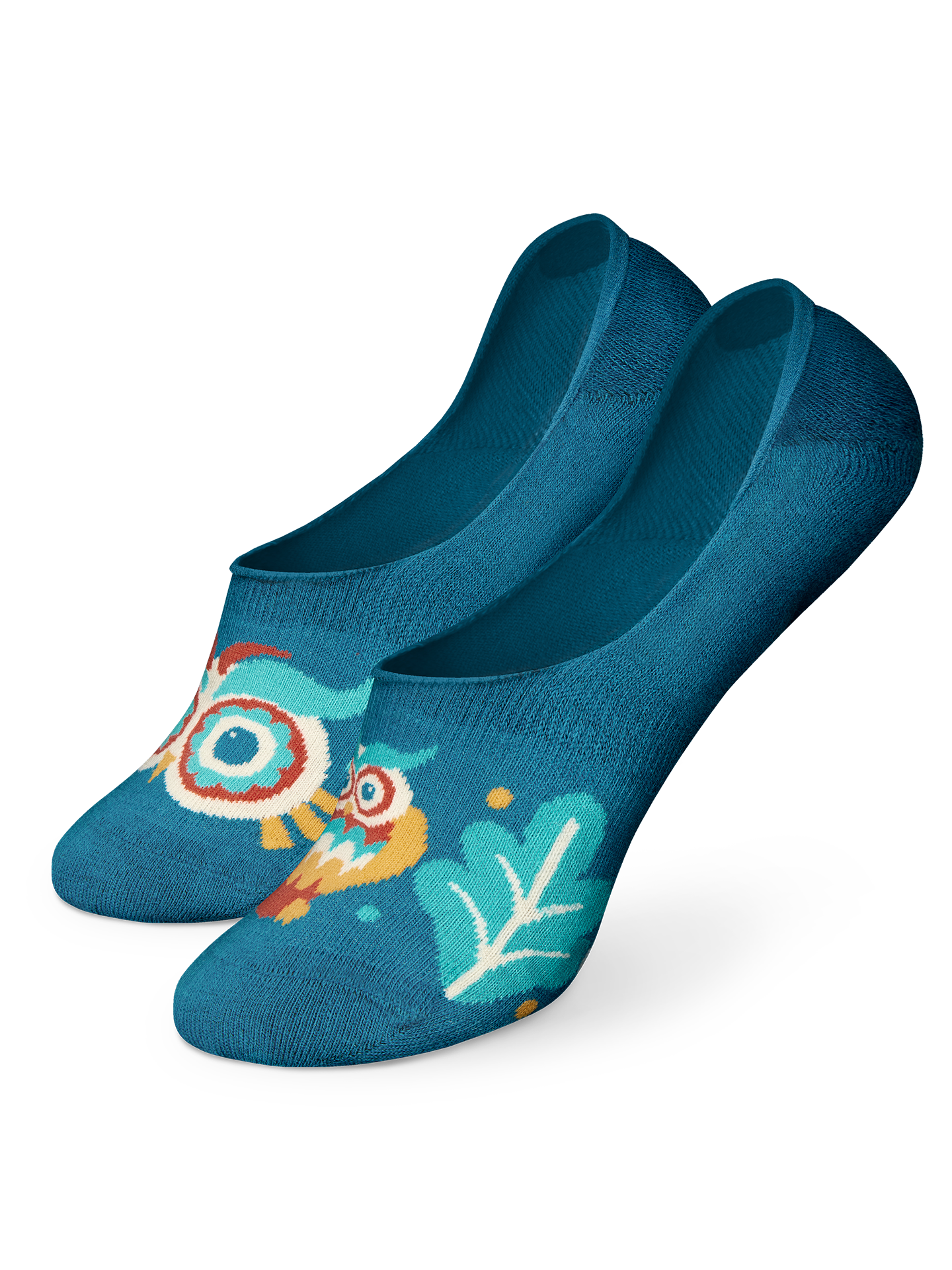 Chaussettes invisibles Hibou sage