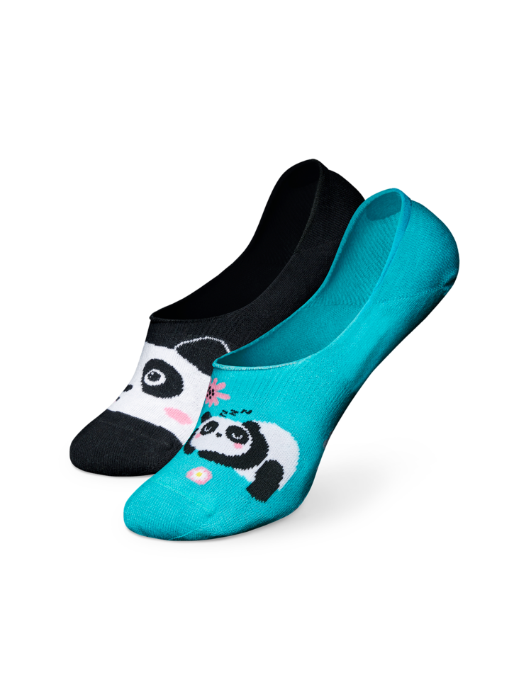 Chaussettes invisibles Panda