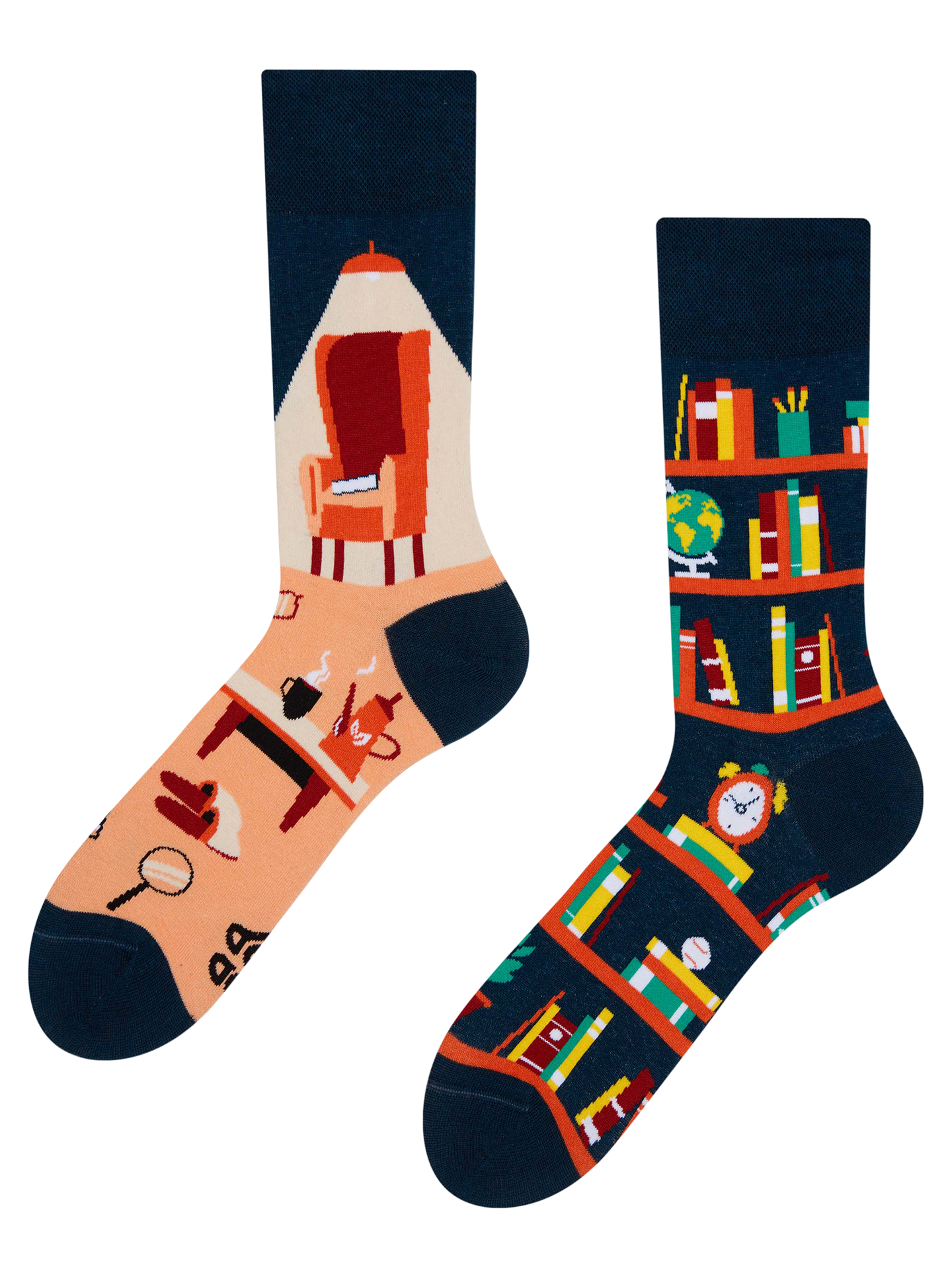 Chaussettes Bibliothèque