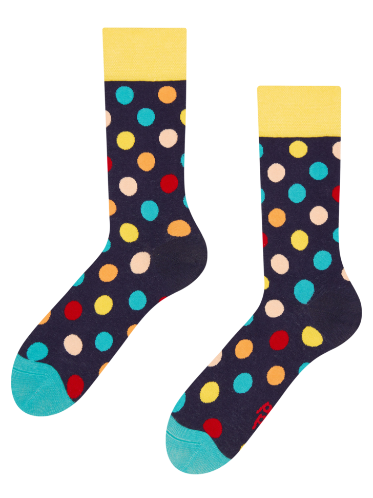 Chaussettes Points colorés