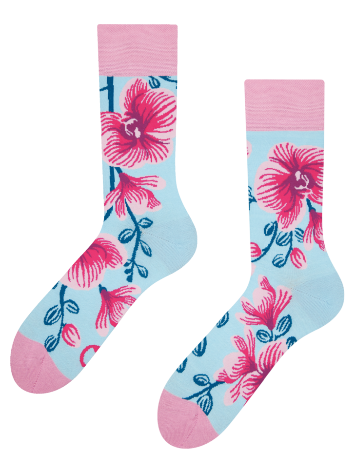Chaussettes Orchidée