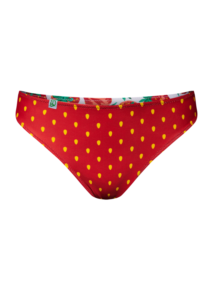 Culotte bikini Fraises