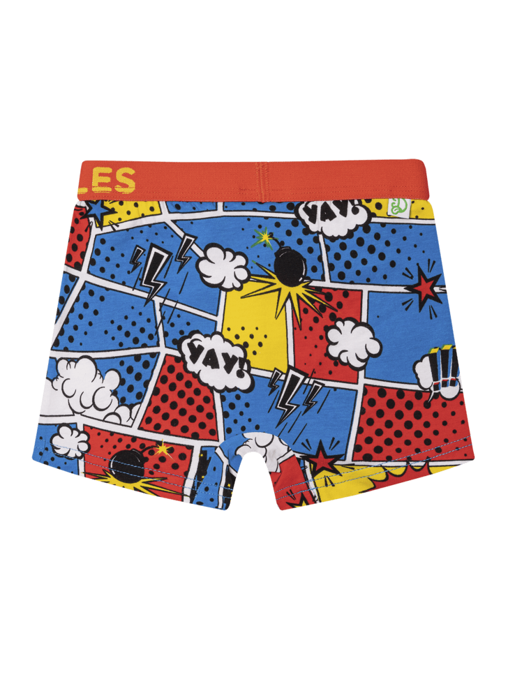 Boxer Garçon Bandes dessinées colorées