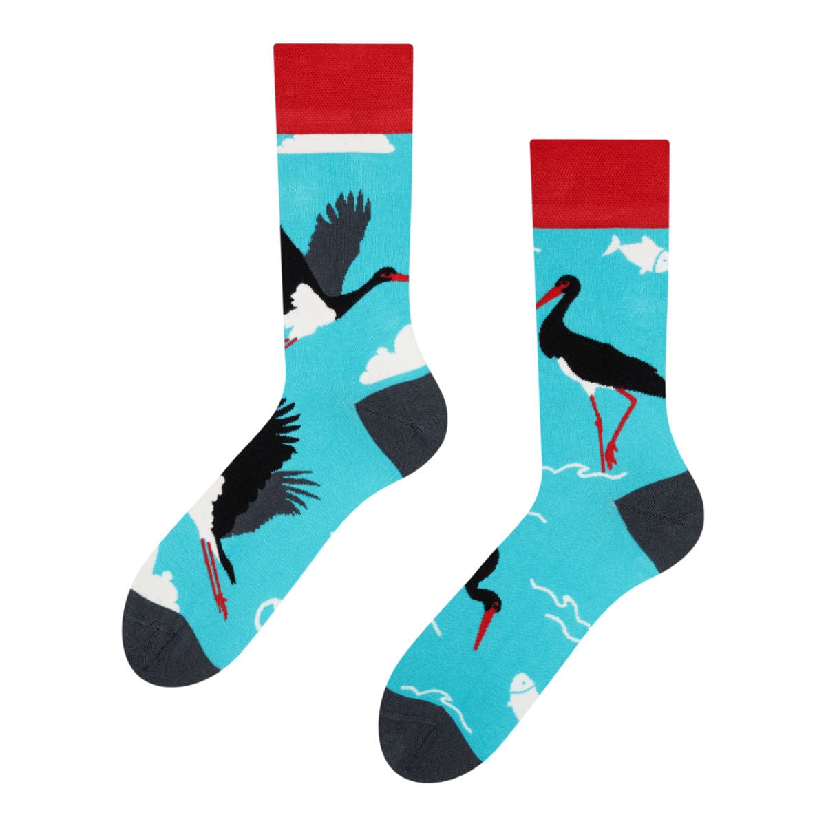 Le Bar a Chaussettes - Chaussettes Bambou Cigognes