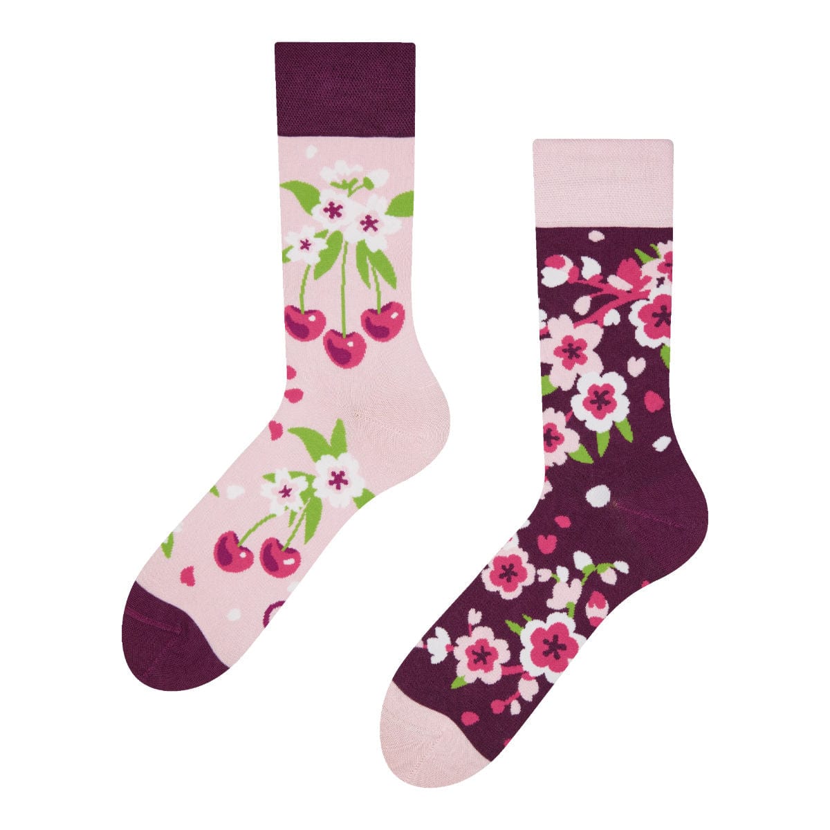 Le Bar a Chaussettes - Chaussettes Bambou Fleurs de Cerisier