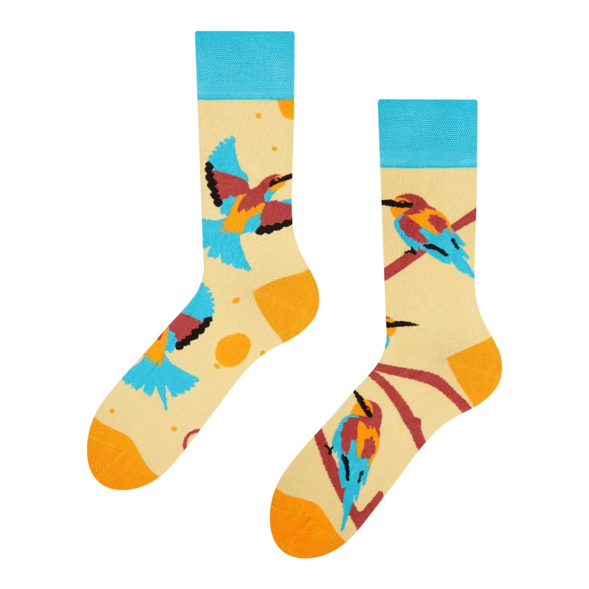 Le Bar a Chaussettes - Chaussettes Bambou Oiseaux Guêpier