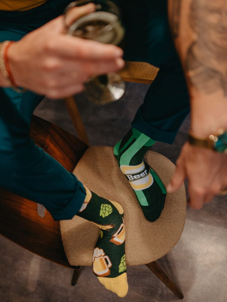 Le Bar a Chaussettes - Chaussettes Bière en Bouteille