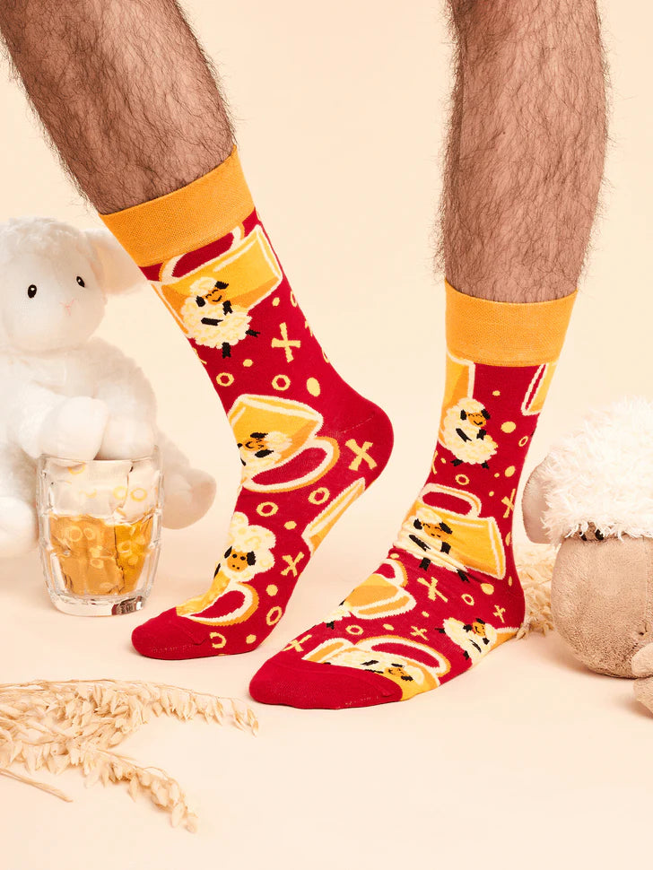 Chaussettes Bière et mouton