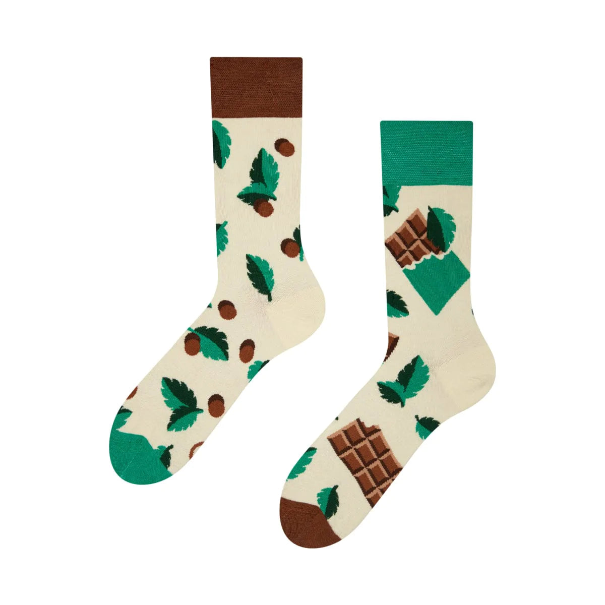 Chaussettes Chocolat à la menthe