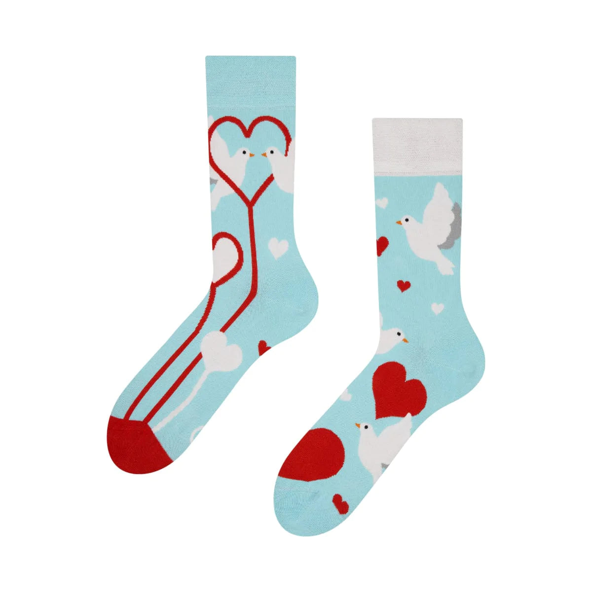 Chaussettes Colombes blanches